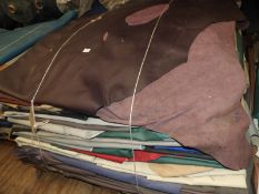 *Pallet Containing Assorted Leather Hides (Various