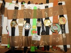 *10 Assorted Fashion Watches