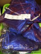 *25 Satin Effect Gift Bags with Ribbon Pull String