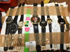*10 Assorted Fashion Watches