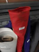 *Roll of Red Lining Fabric