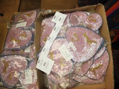 *60 Stitch-on Sequin Love Hearts