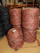 *5 Cones of Machine Knitting Wool