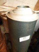 *Roll of Blue Leatherette Style Fabric