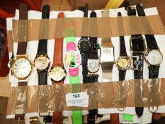 *10 Assorted Fashion Watches
