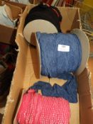 *Box of Braid and Lace Edging (As per Photograph)