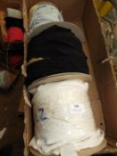 *Box of Braid and Lace Edging (As per Photograph)
