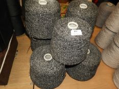 *7 Cones of Machine Knitting Wool