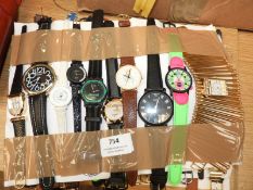*10 Assorted Fashion Watches