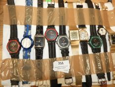 *10 Assorted Fashion Watches