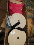 *Box of Braid and Lace Edging (As per Photograph)