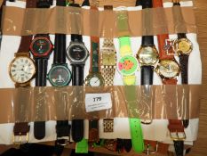 *10 Assorted Fashion Watches
