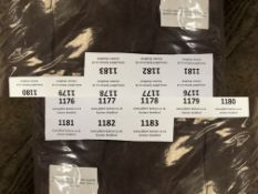 *4 Quilted Brown Cushion Covers