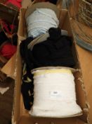*Box of Braid and Lace Edging (As per Photograph)