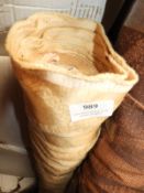 *Roll of of Gold Self Pattern Upholstery Cloth