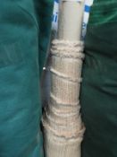 *Roll of Beige & Gold Upholstery Cloth