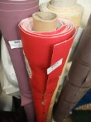 *Roll of Red Leatherette