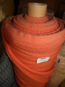 *Roll of Coral Coloured Fabric