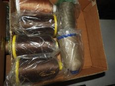 *Six Cones of Nylon Thread (Assorted Colours)