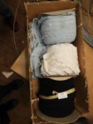 *Box of Braid and Lace Edging (As per Photograph)