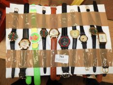 *10 Assorted Fashion Watches