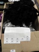 *100 Black Lace Stitch-on Panels