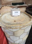 *Roll of Honeycomb Pattern Upholstery Cloth