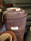 *Roll of Purple Herringbone Pattern Fabric