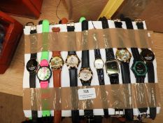 *10 Assorted Fashion Watches