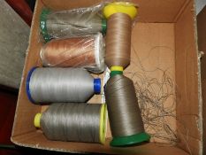 *Six Cones of Nylon Thread (Assorted Colours)