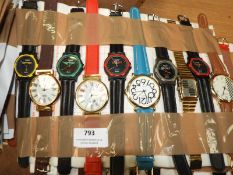 *10 Assorted Fashion Watches