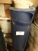 *Roll of Blue Leatherette Style Fabric