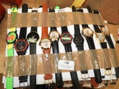 *10 Assorted Fashion Watches