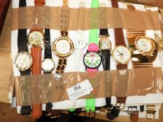 *10 Assorted Fashion Watches