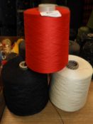 *3 Cones of Machine Thread