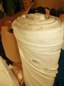 *Roll of White Curtain Lining