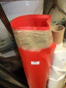 *Roll of Red PVC