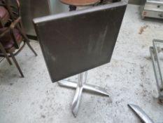 * foldable table x2 wooden foldable tables/ideal for moving about.