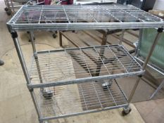 *Mobile Wire Shelf Unit