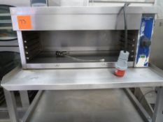 * electrolux multigrill with stainless stand.(835Wx1600Hx750D).