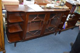 Glazed Front Mahogany China Cabinet