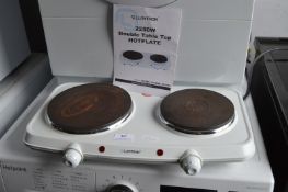 Lloytron 2250W Double Tabletop Hot Plate