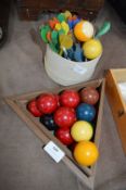 Snooker Balls and Darts
