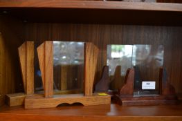 Two Pairs of 1930's Art Deco Photo Frames