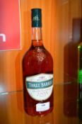 Three Barrels VSOP French Brandy 1L