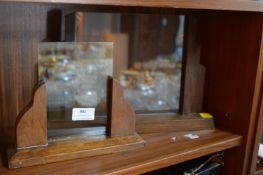 Two 1930's Art Deco Wooden Photo Frames