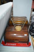 Vintage Bread Bin, Wooden Boxes, etc.