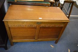 Retro Oak Blanket Boxes