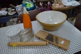 Vintage Kitchenalia, Green's Mixing Bowl, Jelly Mo