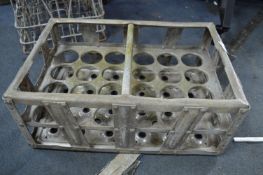 Vintage Aluminium Beer Crate